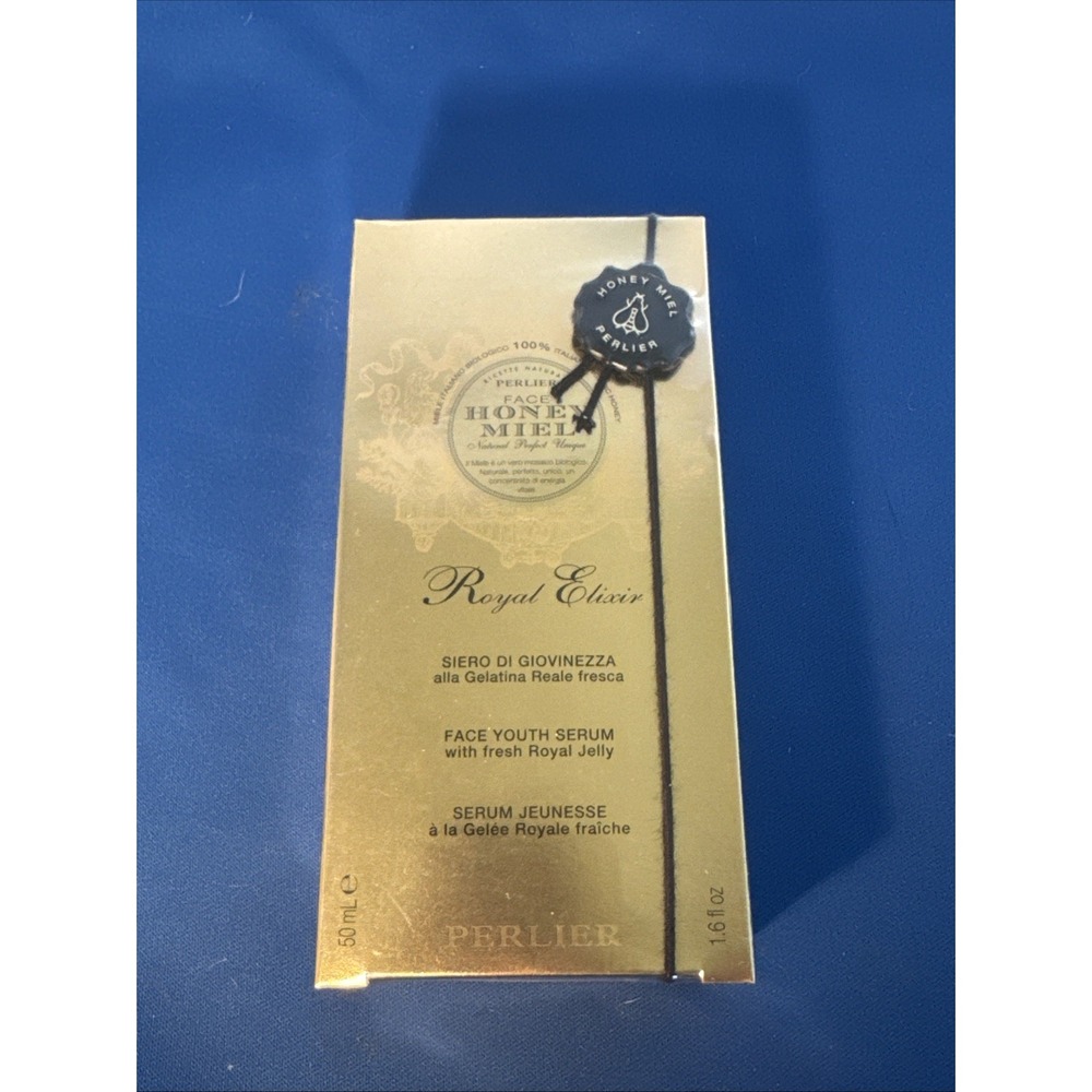 Perlier Royal Elixir Face Youth Serum Royal Jelly 1.6 Oz SEALED New In Box